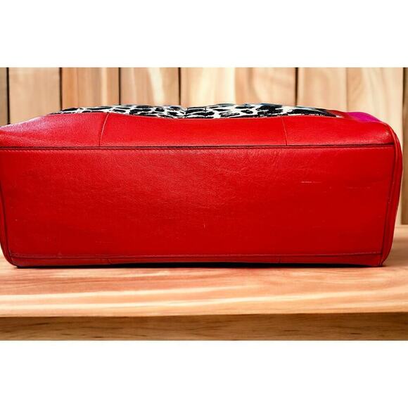 Coach 19989 Legacy Ocelot Candace Leather Satchel & Matching Wristlet - Picture 5 of 16